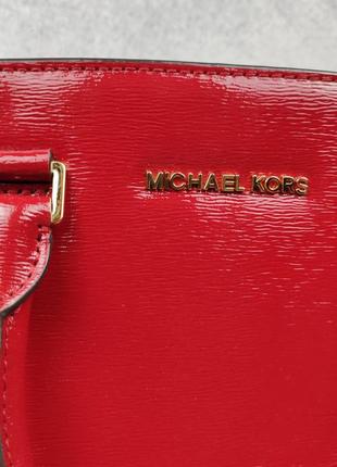 Michael kors selma сумка шкіряна лакована оригінал3 фото