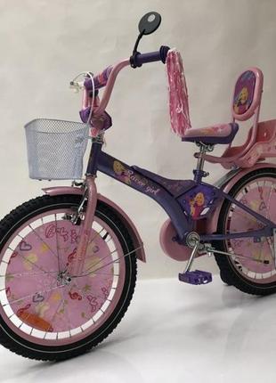Детский велосипед racer-girl  20 дюймов8 фото