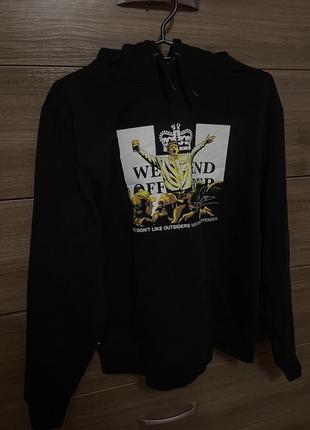 Худі weekend offender leo gregory black color