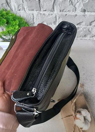 Чоловіча шкіряна сумка 5