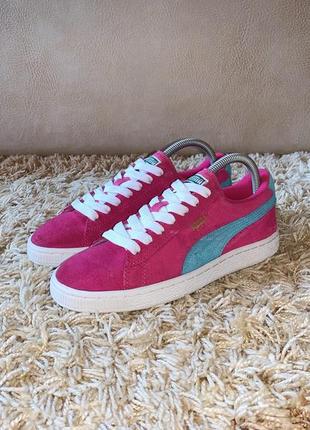 Кроссовки кеды puma suede замшевые оригинал