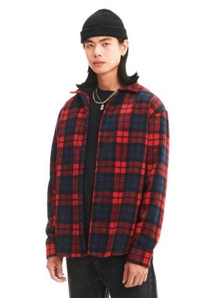 Мужкая рубашка "b-cell" красная. размер 46