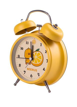 Часы механические с будильником детские настольные часы будильник2 фото