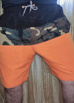 Стильні фірмові шорти бренд. jacamo. cut & sew swimshorts.хл-2хл9 фото