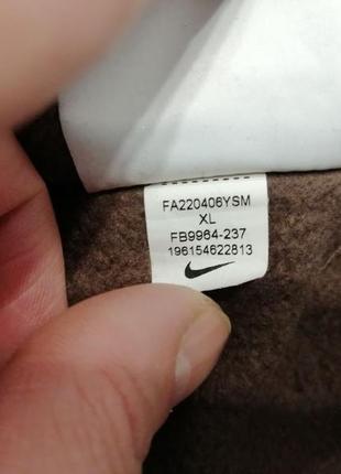 Штаны nike sportswear phoenix fleece brown размер  xl8 фото