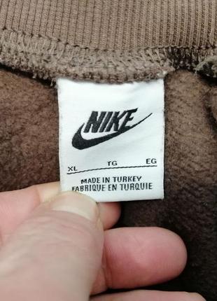 Штаны nike sportswear phoenix fleece brown размер  xl6 фото