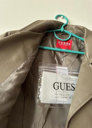 Куртка курточка шкіряна косуха жіноча guess s оригінал8 фото