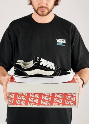 Чоловічі кросівки vans vault x imran potato black white8 фото