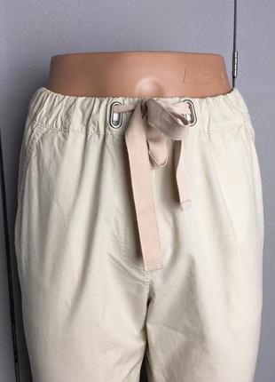 Женские штаны джинсы бежевые шорты момы кюлоты лосины женская одежда женский