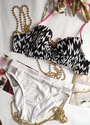 Victoria's secret pour moi m l 40 38 75c 34c купальник висока посадка