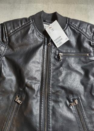 Курточка з еко-шкіри h&m4 фото