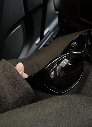 Balenciaga чорні сонцезахисні окуляри оригінал люкс сонячні3 фото