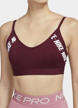 Спортивний топ жіночий nike indy logo bra