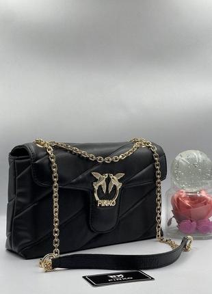 Сумка жіноча голуба турція, жіноча сумка екошкіра сумка через плече з екошкіри туреччина в стилі pinko пінко чорна біла беж нова модель8 фото