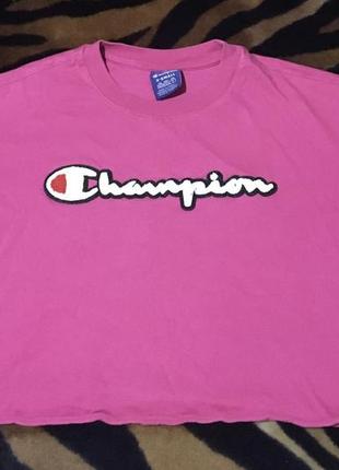 Футболка укорочена champion1 фото