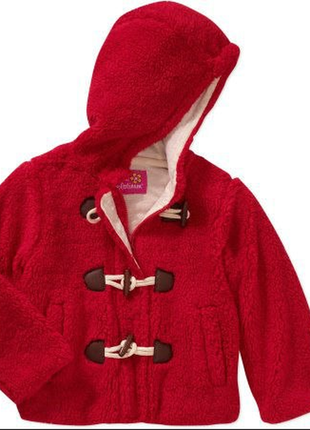Хутряна кофта для дівчинки меховушка, куртка оригінал картерс сarters