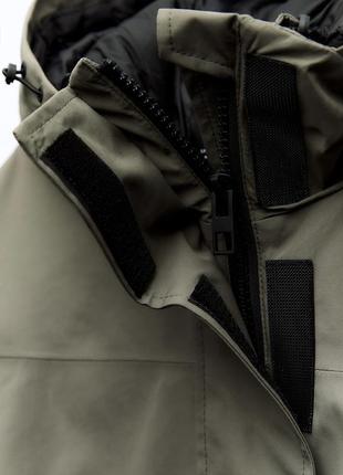 Жіноча парка zara 2в1