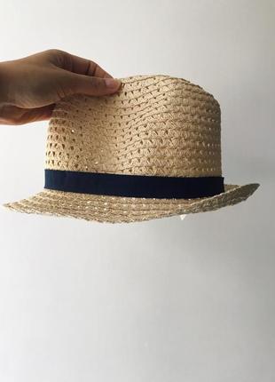 Соломенная шляпа федора accessorize1 фото