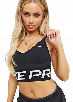 Спортивний топ жіночий nike indy pro cn long line bra