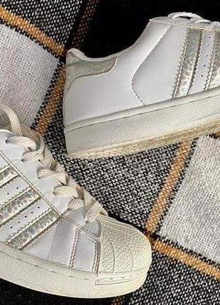 Кроссовки adidas superstar белые8 фото