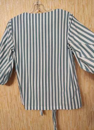 Стильная блуза хлопок р.44-469 фото