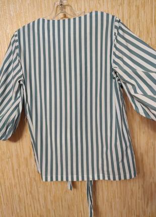 Стильная блуза хлопок р.44-468 фото
