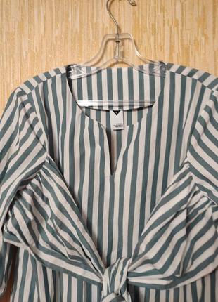 Стильная блуза хлопок р.44-464 фото