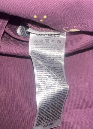 Блузка котонова фіалкового кольору в квітковий принт. 100% котон // бренд: ovs //розмір: 983 фото
