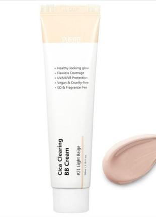 Bb-крем з екстрактом центелли purito cica clearing bb cream 21 тон 30 мл