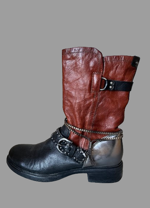 Женские сапоги mjus/италия, кожа р.40, новые
