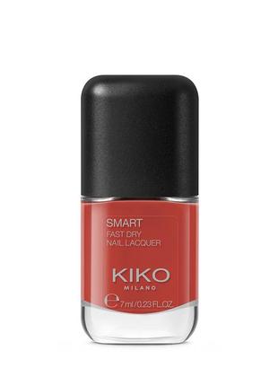 Лак для нігтів kiko milano fast dry smart nail lacquer