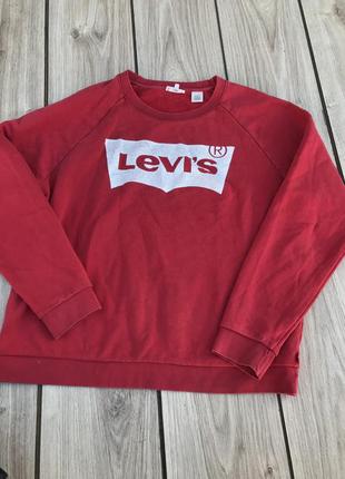 Светр levi’s levis levi strauss реглан кофта новий свитер лонгслив стильный  худи пуловер актуальный джемпер тренд