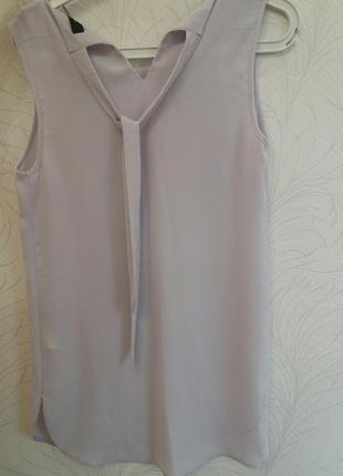 Нежная лавандовая блузка