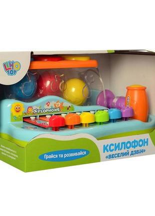 Развивающая музыкальная игрушка "ксилофон"2 фото