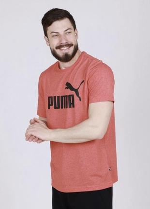 Футболка puma essentials heather tee4 фото