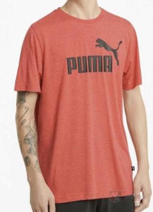 Футболка puma essentials heather tee1 фото