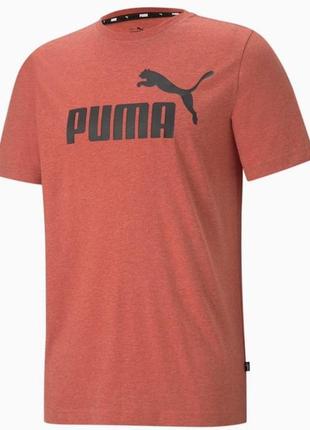 Футболка puma essentials heather tee3 фото