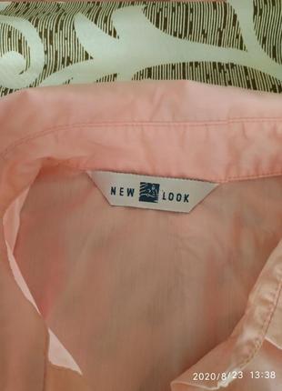 Блузка new look ніжно-рожевого кольору.😍2 фото