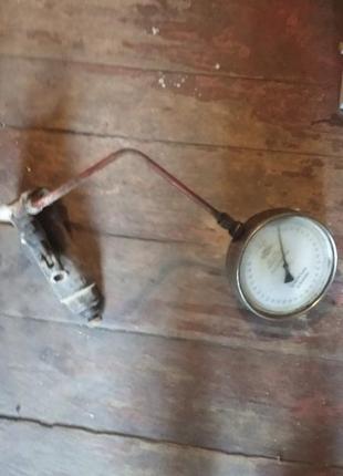 Домкрат с манометром 5 тонн одноплунжерный