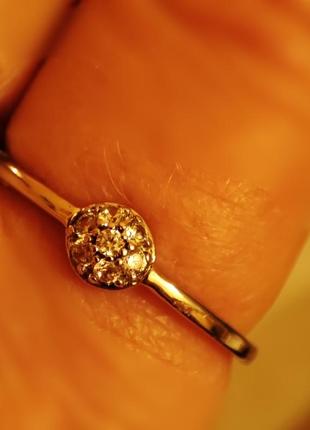 Милое родированное кольцо. ювелирная бижутерия. стойкая к воздействиям7 фото