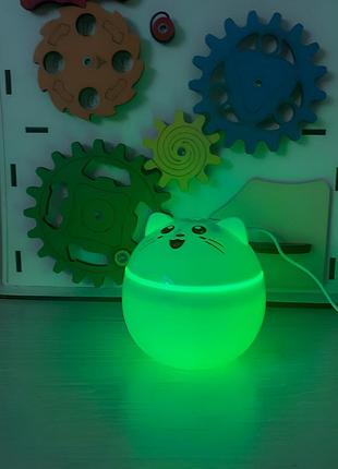 Зволожувач 😍  повітря дефект (зовнішньо є вмятина) нічник з led-підсвіткою ультразвуковий