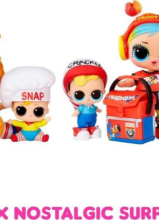 Ігровий набір lол кейс-чемодан із 5 ляльками l.o.l. surprise! loves mini sweets е3.6 фото