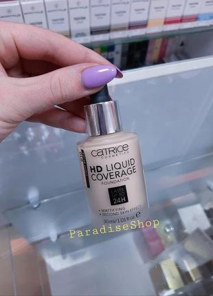 Catrice he liquid coverage тональный!1 фото