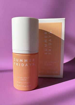 Summer fridays cc me vitamin c serum сироватка з вітаміном с