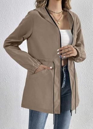 Жіноча куртка вітрівка 42-44,46-48,50-52. м'ята,мокко,чорный, сірий2 фото