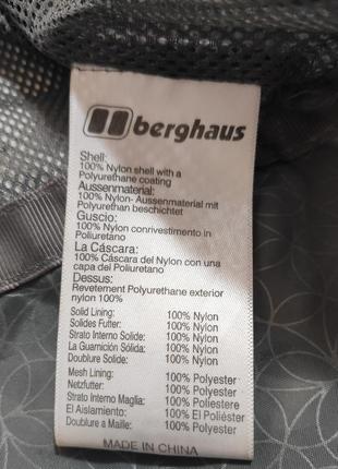 Чоловіча водонепроникна куртка berghaus aq25 фото