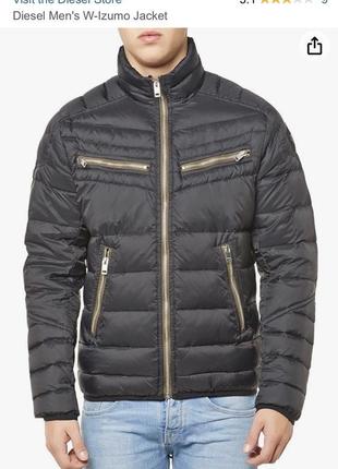 Розпродаж diesel ® mens w-izumo jacket оригінал куртка на синтипоне нової колекції