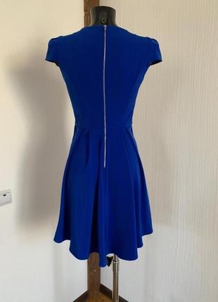 Topshop приголомшлива синя сукня з подовженою спинкою, р.34, xs3 фото