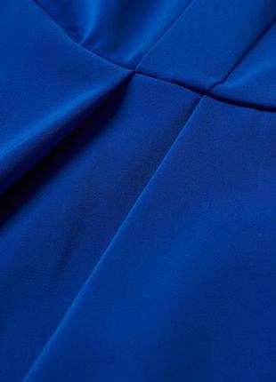 Topshop приголомшлива синя сукня з подовженою спинкою, р.34, xs7 фото