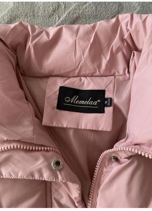 Жіноча курточка рожевого кольору6 фото